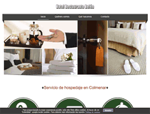 Tablet Screenshot of hotelrestaurantebelen.com